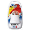 Picture of GO TRAVEL - ADAPTOR - EU TO UK